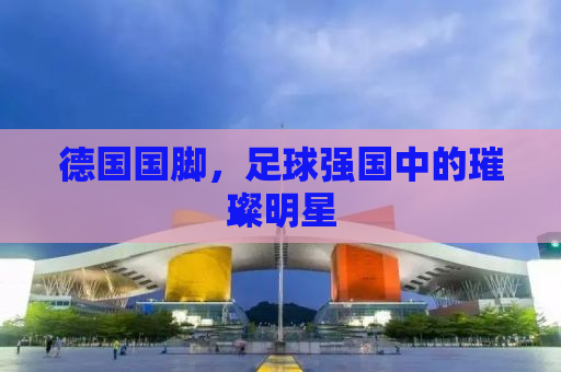 德国国脚，足球强国中的璀璨明星