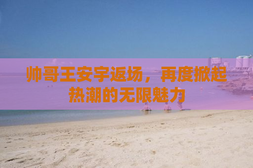 帅哥王安宇返场，再度掀起热潮的无限魅力