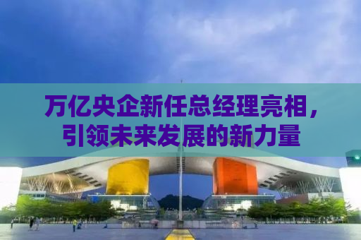 万亿央企新任总经理亮相，引领未来发展的新力量