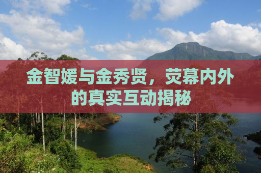 金智媛与金秀贤，荧幕内外的真实互动揭秘