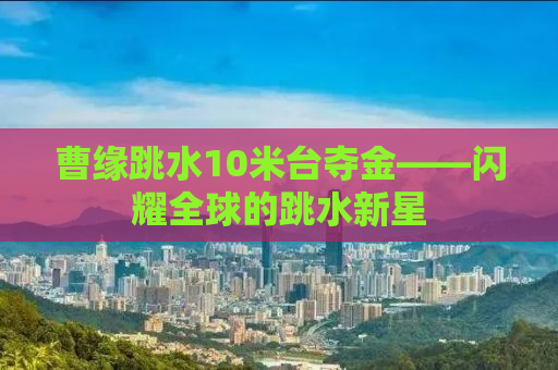 曹缘跳水10米台夺金——闪耀全球的跳水新星