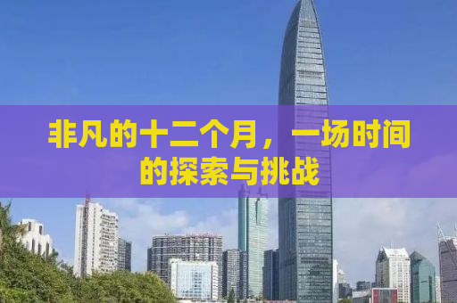 非凡的十二个月，一场时间的探索与挑战