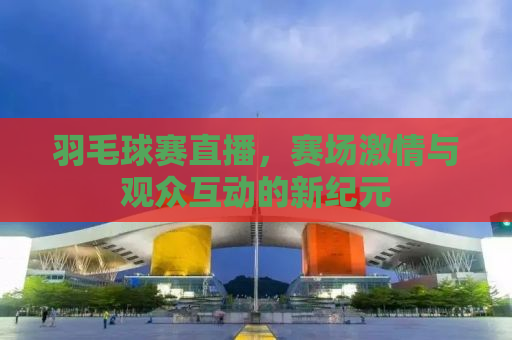 羽毛球赛直播，赛场激情与观众互动的新纪元