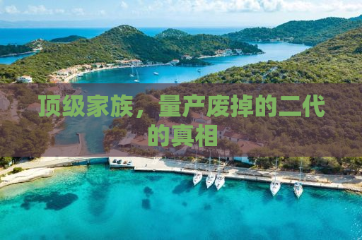 顶级家族，量产废掉的二代的真相