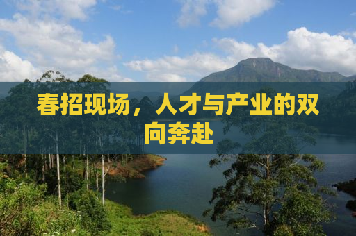 春招现场，人才与产业的双向奔赴