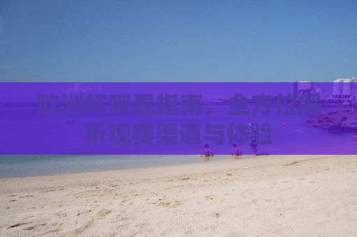 欧洲杯观看指南，全方位解析观赛渠道与体验