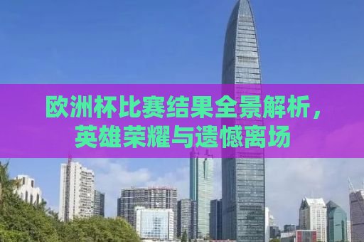 欧洲杯比赛结果全景解析，英雄荣耀与遗憾离场