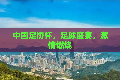 中国足协杯，足球盛宴，激情燃烧