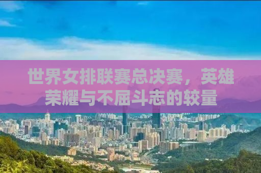 世界女排联赛总决赛，英雄荣耀与不屈斗志的较量