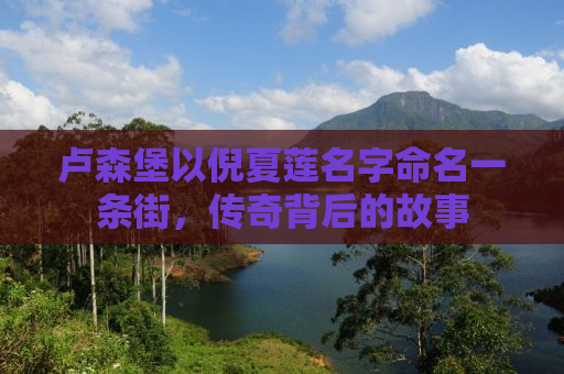 卢森堡以倪夏莲名字命名一条街，传奇背后的故事