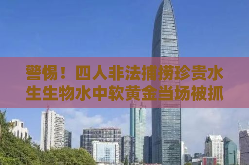 警惕！四人非法捕捞珍贵水生生物水中软黄金当场被抓，保护水域生态刻不容缓！