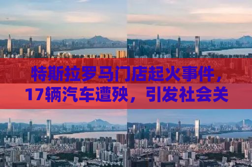特斯拉罗马门店起火事件，17辆汽车遭殃，引发社会关注