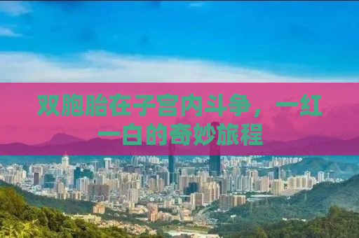 双胞胎在子宫内斗争，一红一白的奇妙旅程