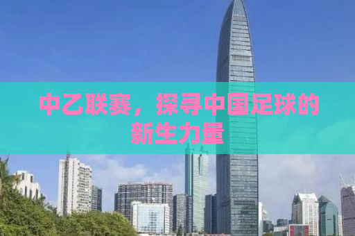 中乙联赛，探寻中国足球的新生力量