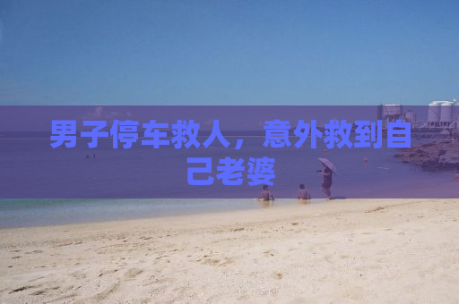 男子停车救人，意外救到自己老婆