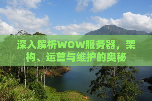 深入解析WOW服务器，架构、运营与维护的奥秘