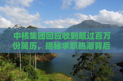 中核集团回应收到超过百万份简历，揭秘求职热潮背后的故事
