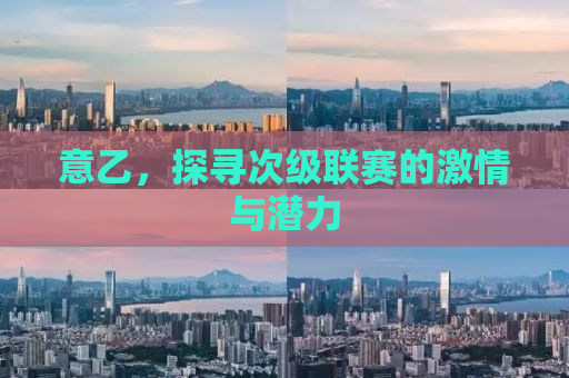 意乙，探寻次级联赛的激情与潜力
