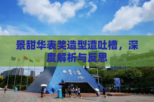 景甜华表奖造型遭吐槽，深度解析与反思